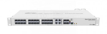 CRS328-4C-20S-4S+RM MikroTik Switch 24x SFP, 4x SFP+, 4x RJ45 1000Mb/s
